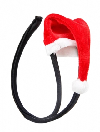 Christmas Hat C String for Men