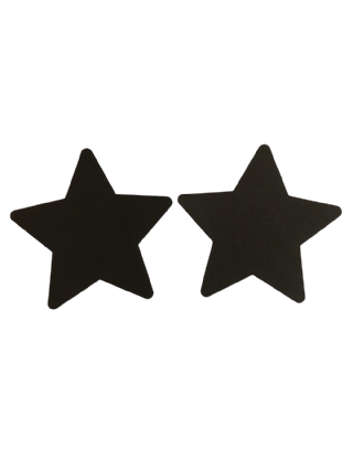 Black Star Sticky Nipple Cover