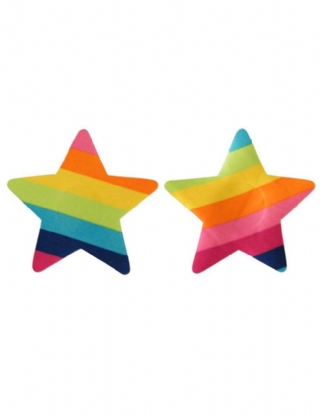 Rainbow Star Braless Nipple Cover