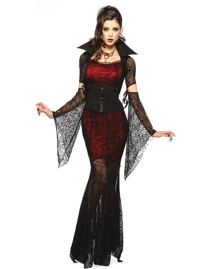 Sexy vampire halloween costume C80694